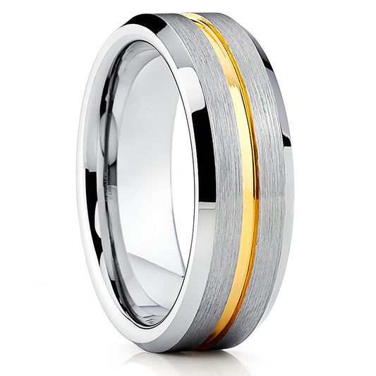 7mm Tungsten Wedding Ring Tungsten Carbide Ring Engagement Ring Anniversary